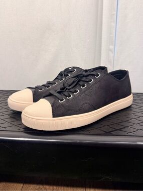 CLAE Herbie Black Suede Low Top Sneakers